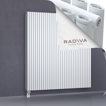 Tano Aluminium Radiator 1800x1964 White Bottom Left 50mm