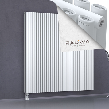 Tano Aluminium Radiator 1800x2022 White Bottom Left 50mm