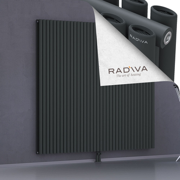 Tano Aluminium Radiator 1800x2080 Dark Anthracite Bottom Middle 50mm