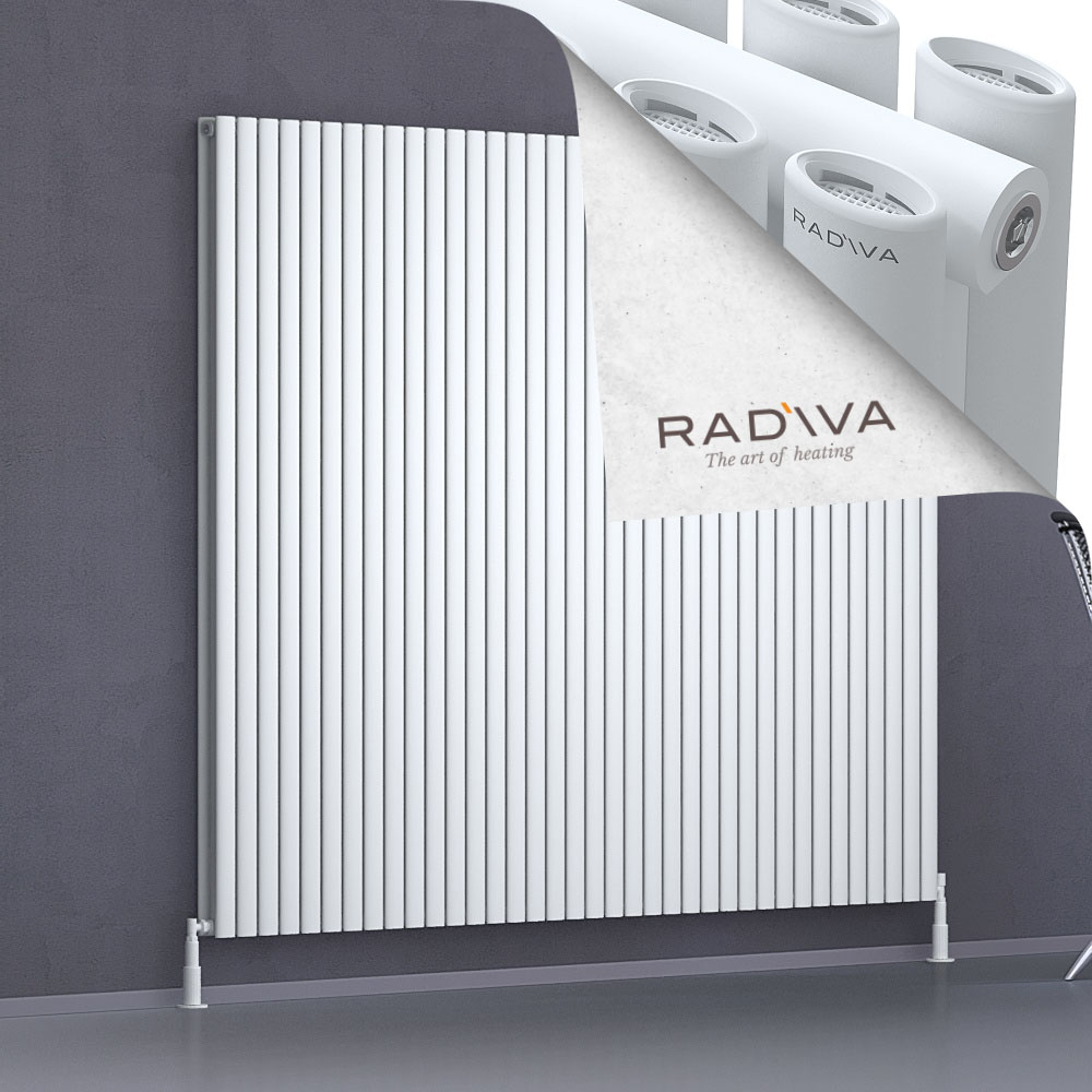 Tano Aluminium Radiator 1800x2138 White - 1