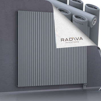 Tano Aluminium Radiator 1800x2196 Grey Bottom Right 50mm