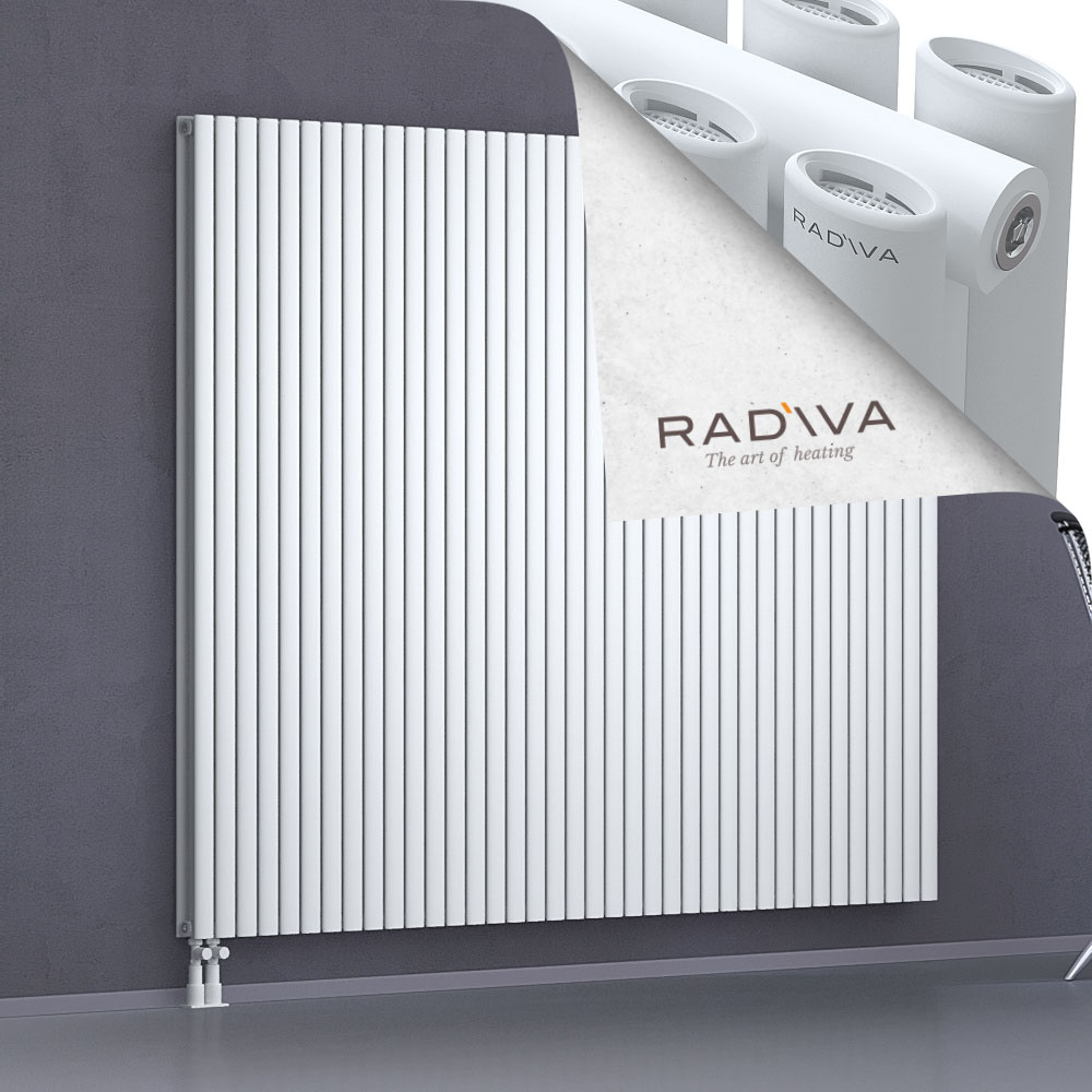 Tano Aluminium Radiator 1800x2196 White - 4