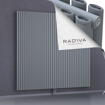 Tano Aluminium Radiator 1800x2254 Grey Bottom Middle 50mm
