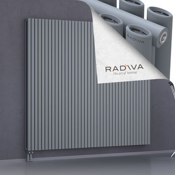 Tano Aluminium Radiator 1800x2254 Grey Bottom Left 50mm