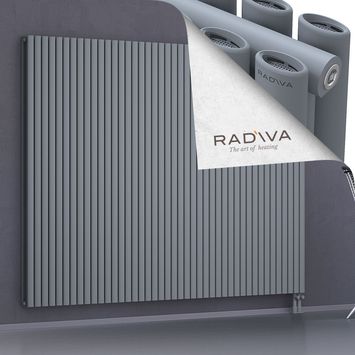 Tano Aluminium Radiator 1800x2486 Grey Bottom Right 50mm