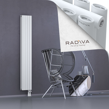 Tano Aluminium Radiator 1800x282 White Bottom Right 50mm