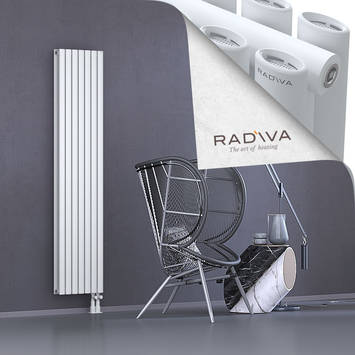 Tano Aluminium Radiator 1800x398 White Bottom Right 50mm