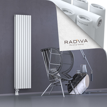 Tano Aluminium Radiator 1800x456 White Bottom Left 50mm