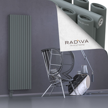 Tano Aluminium Radiator 1800x630 Anthracite Bottom Left 50mm