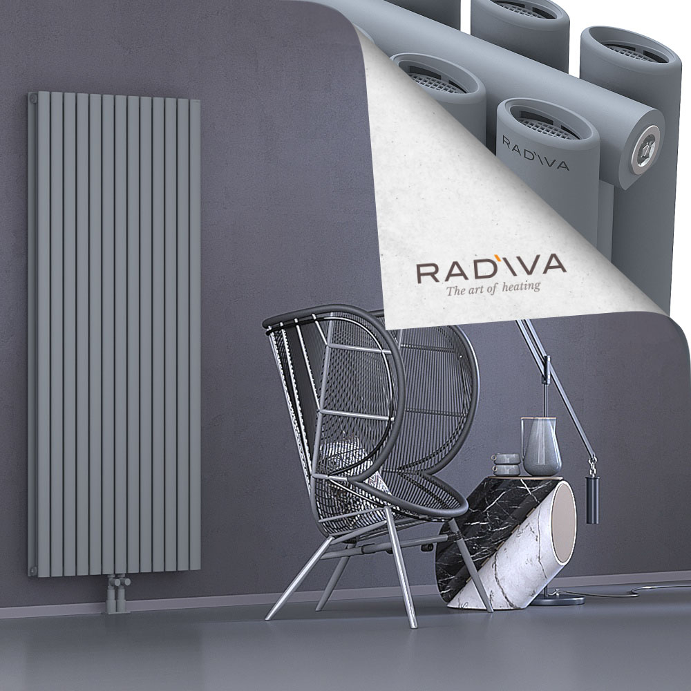 Tano Aluminium Radiator 1800x746 Grey - 2
