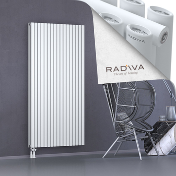Tano Aluminium Radiator 1800x978 White Bottom Left 50mm