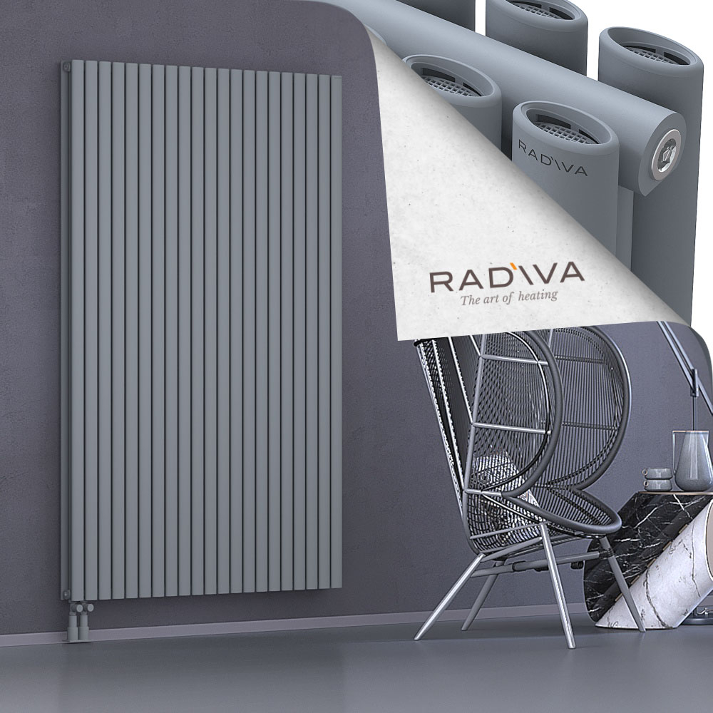 Tano Aluminium Radiator 1900x1210 Grey - 4