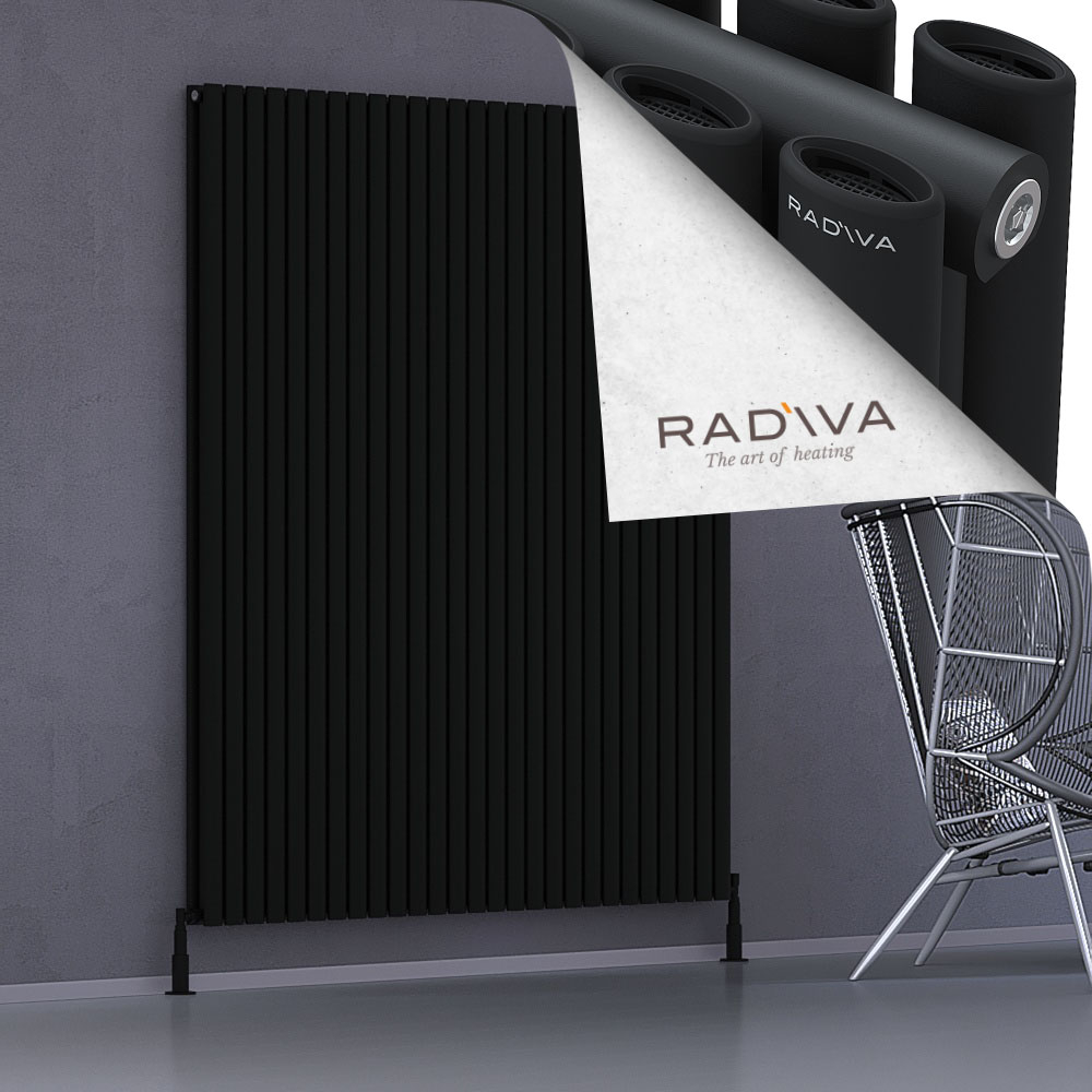 Tano Aluminium Radiator 1900x1558 Black - 1