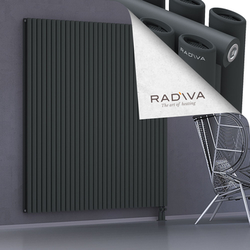 Tano Aluminium Radiator 1900x1790 Dark Anthracite Bottom Right 50mm