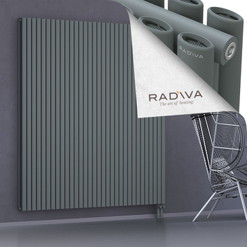 Tano Aluminium Radiator 1900x1848 Anthracite Bottom Right 50mm