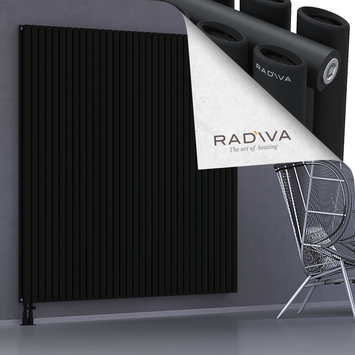Tano Aluminium Radiator 1900x1906 Black Bottom Left 50mm