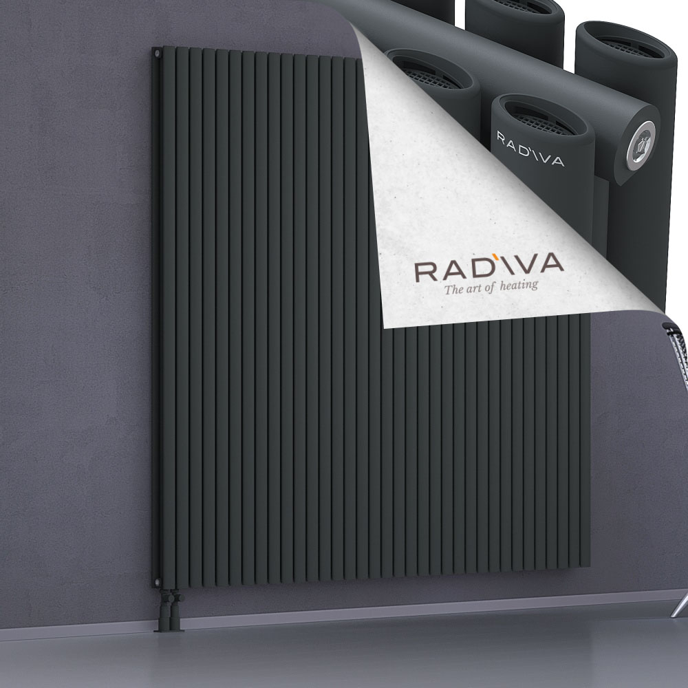 Tano Aluminium Radiator 1900x2022 Dark Anthracite - 4