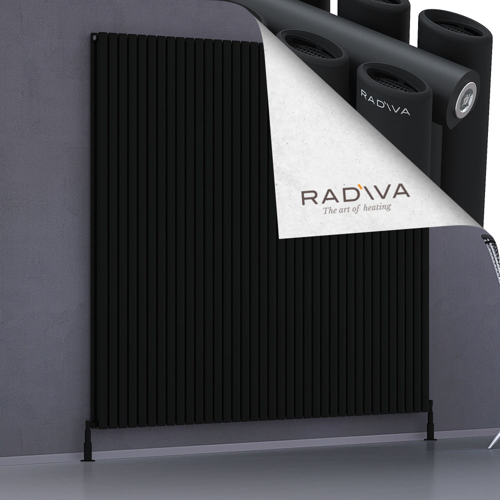 Tano Aluminium Radiator 1900x2138 Black - 1