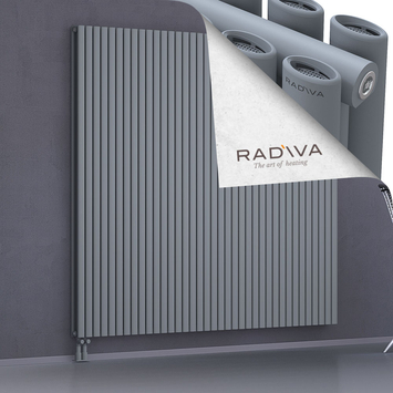 Tano Aluminium Radiator 1900x2138 Grey Bottom Left 50mm