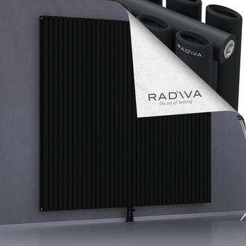 Tano Aluminium Radiator 1900x2196 Black Bottom Middle 50mm