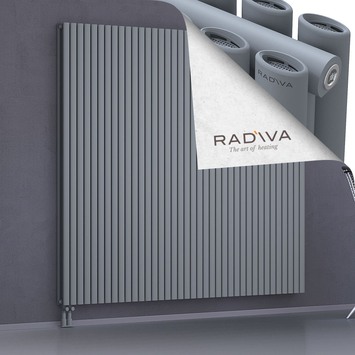 Tano Aluminium Radiator 1900x2196 Grey Bottom Left 50mm