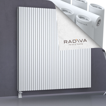 Tano Aluminium Radiator 1900x2196 White Bottom Left 50mm