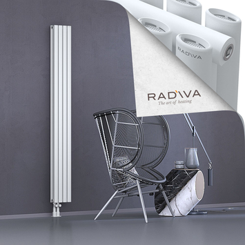 Tano Aluminium Radiator 1900x224 White Bottom Left 50mm