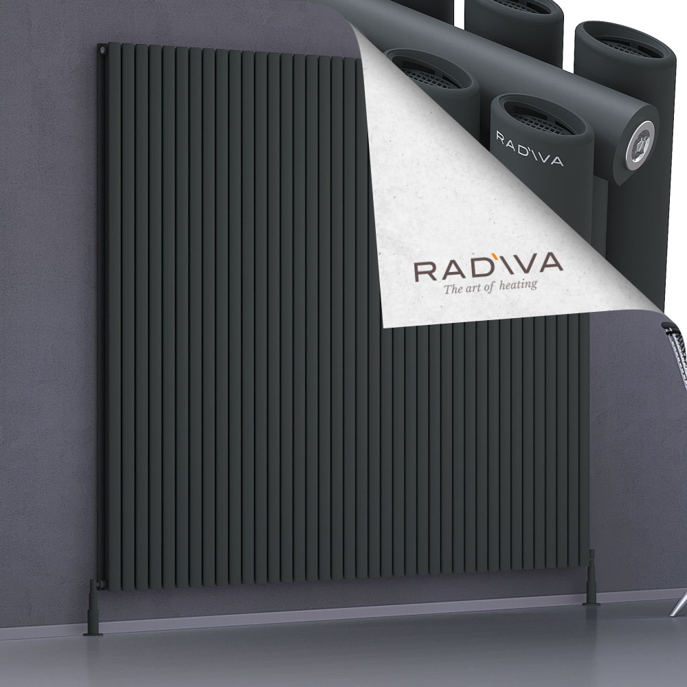 Tano Aluminium Radiator 1900x2254 Dark Anthracite - 1
