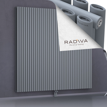 Tano Aluminium Radiator 1900x2254 Grey Bottom Middle 50mm