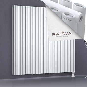 Tano Aluminium Radiator 1900x2254 White Bottom Right 50mm