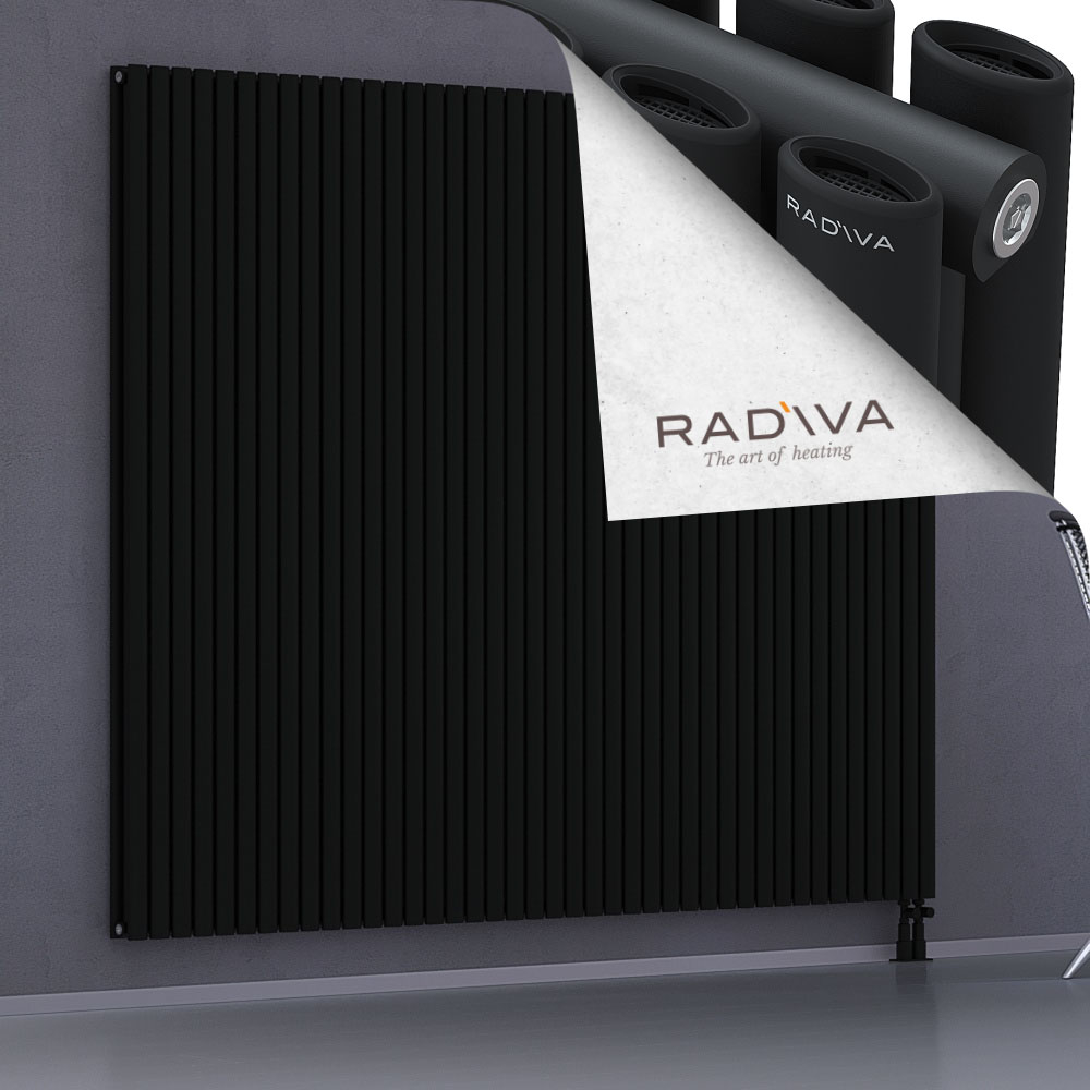 Tano Aluminium Radiator 1900x2370 Black - 3