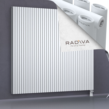 Tano Aluminium Radiator 1900x2370 White Bottom Right 50mm