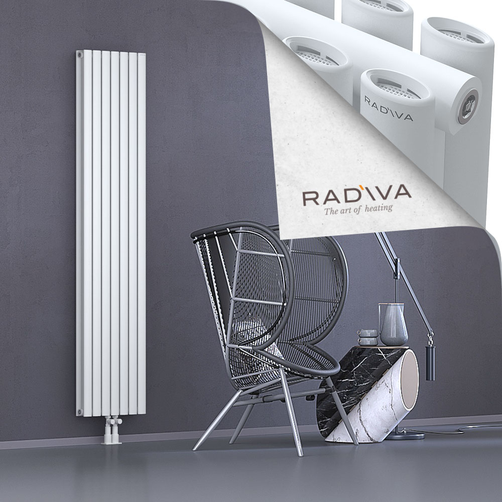 Tano Aluminium Radiator 1900x398 White - 2
