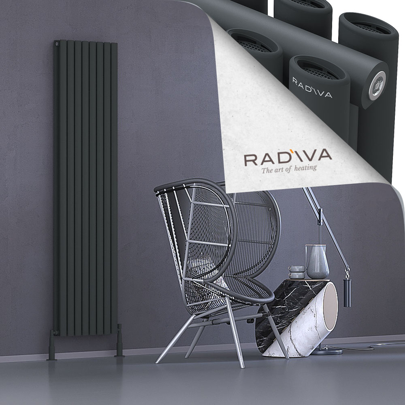 Tano Aluminium Radiator 1900x456 Dark Anthracite 