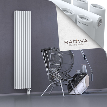 Tano Aluminium Radiator 1900x456 White Bottom Right 50mm