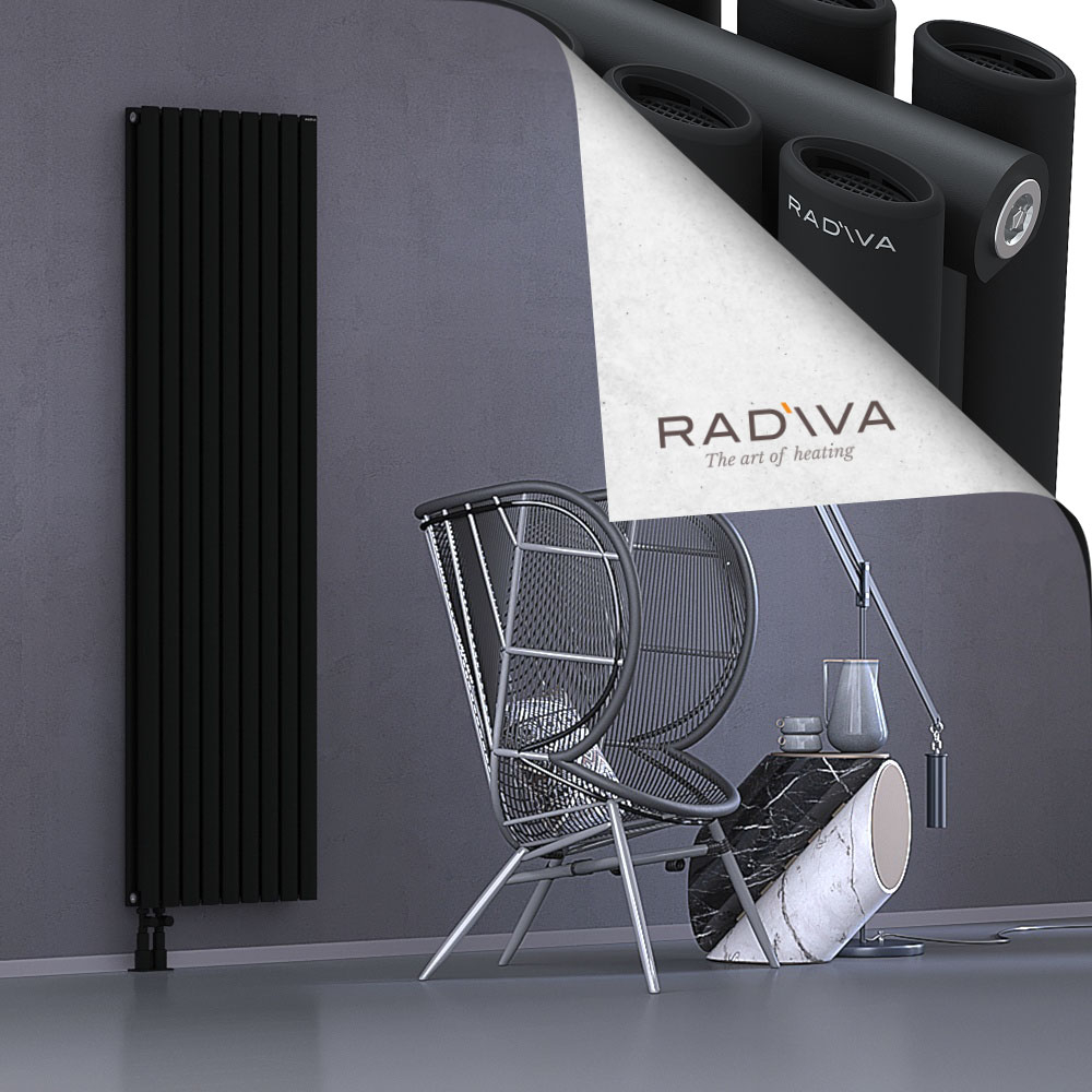 Tano Aluminium Radiator 1900x514 Black - 4