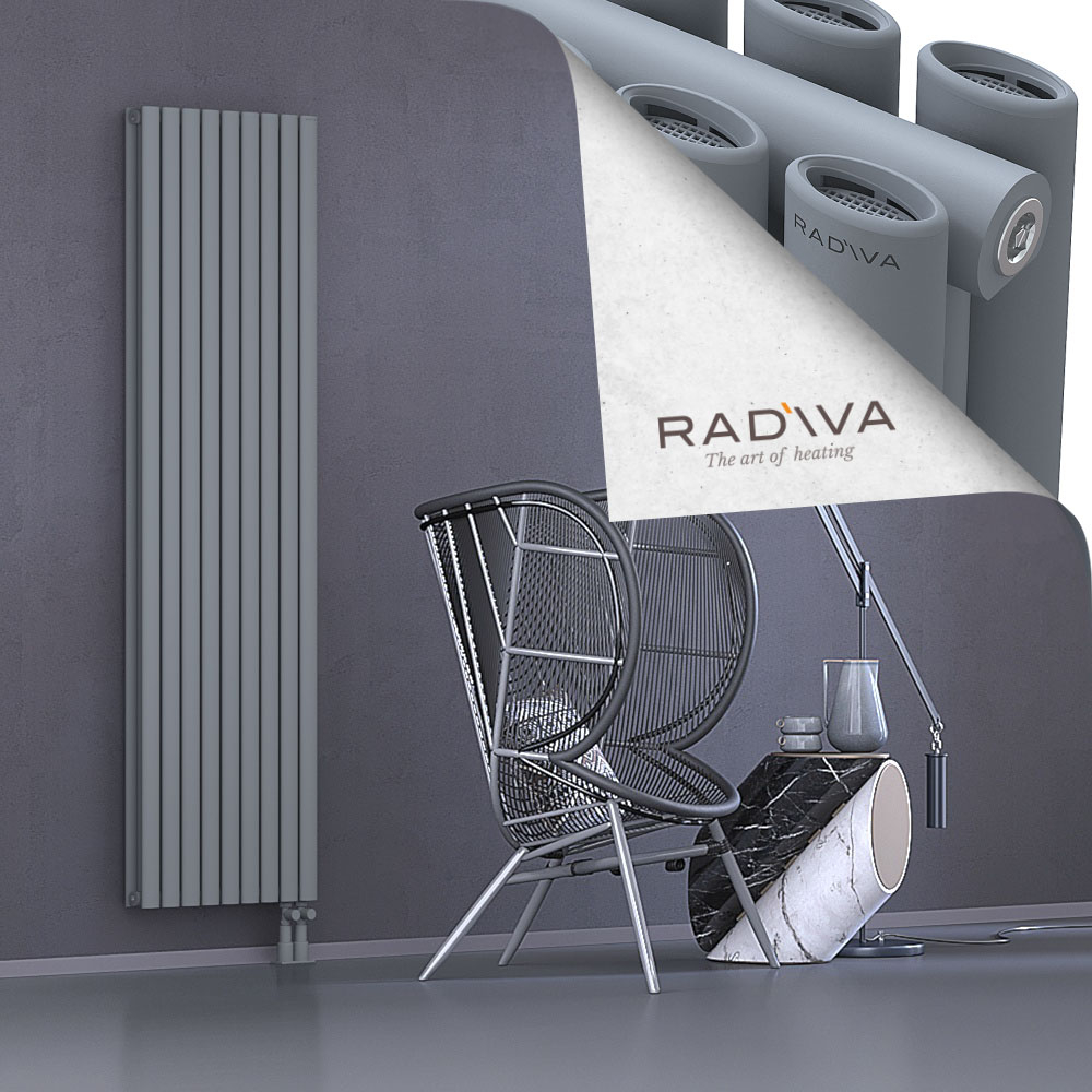 Tano Aluminium Radiator 1900x514 Grey - 3