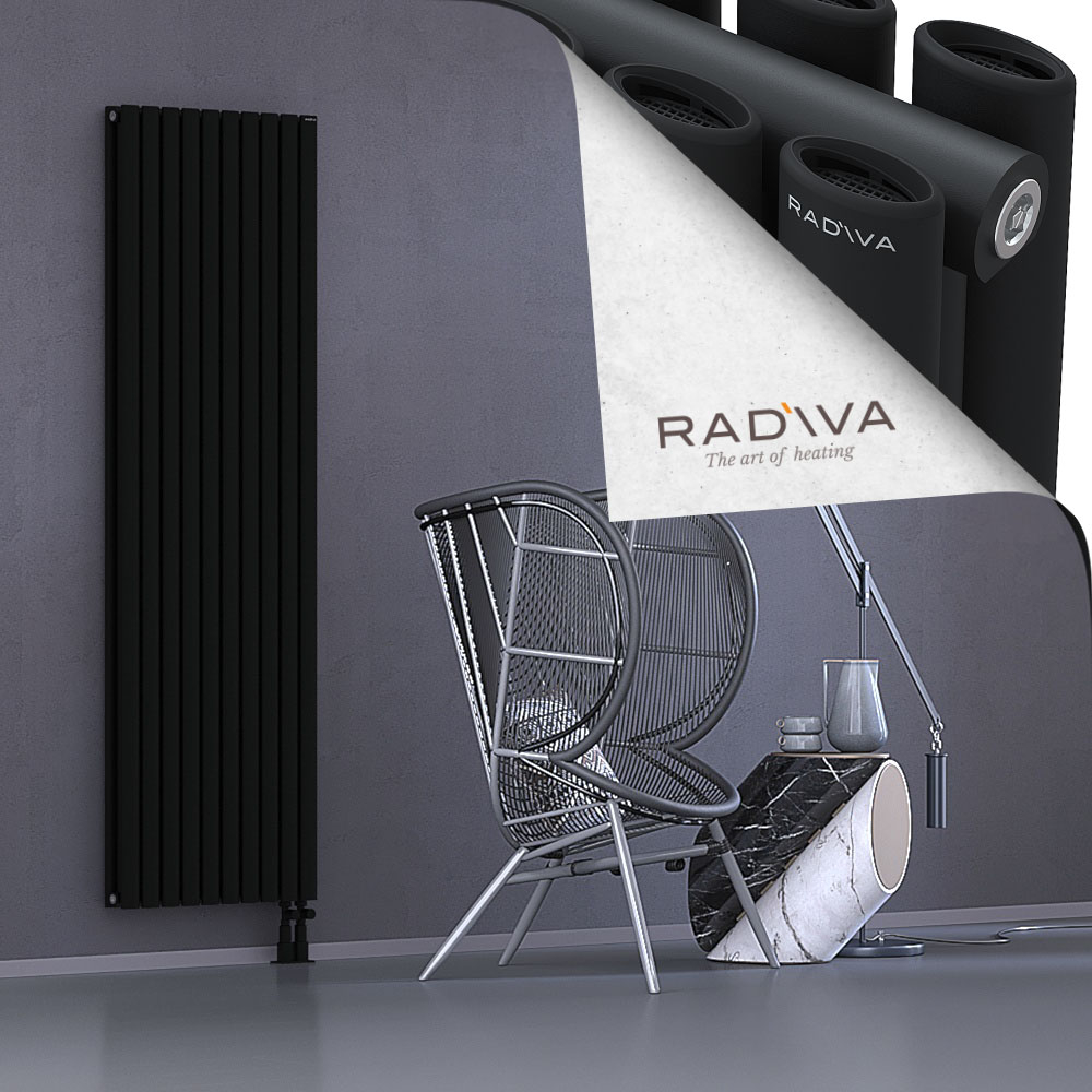 Tano Aluminium Radiator 1900x572 Black - 3