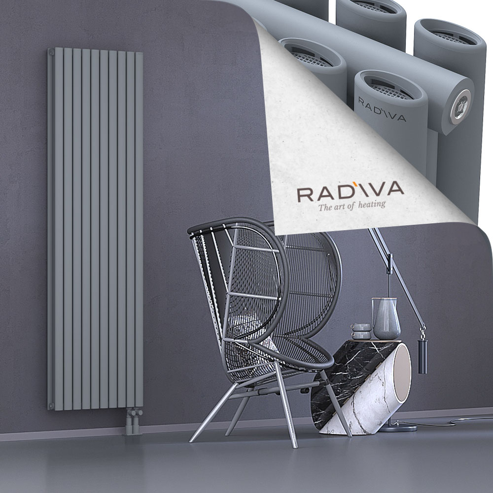 Tano Aluminium Radiator 1900x572 Grey - 3