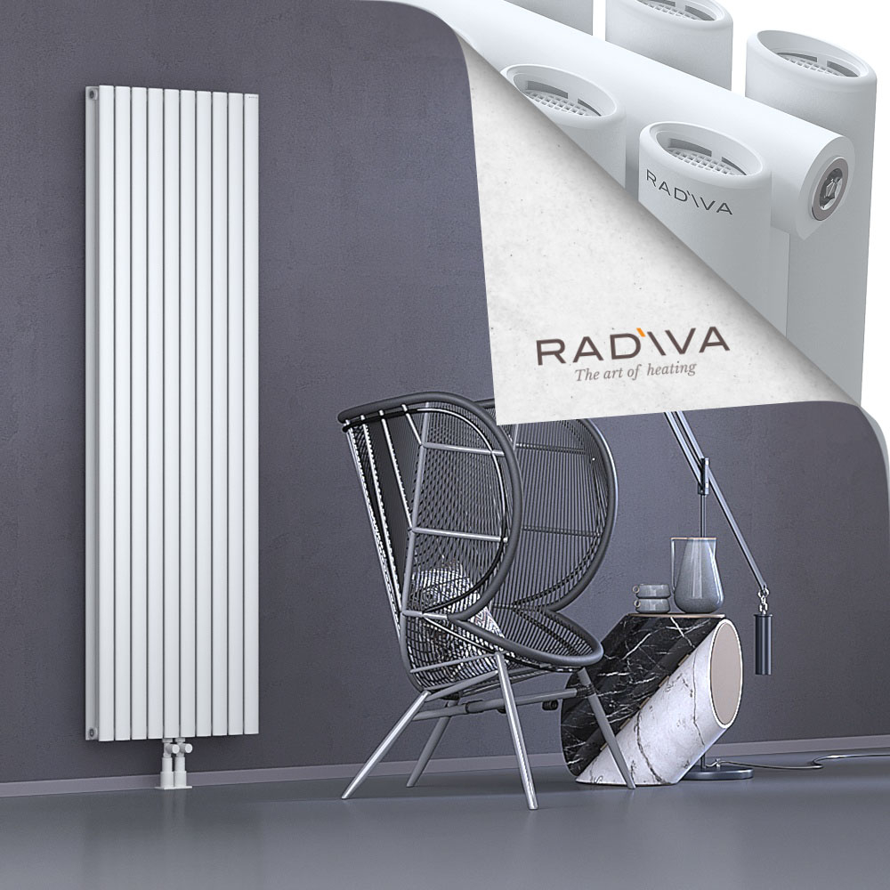 Tano Aluminium Radiator 1900x572 White - 2