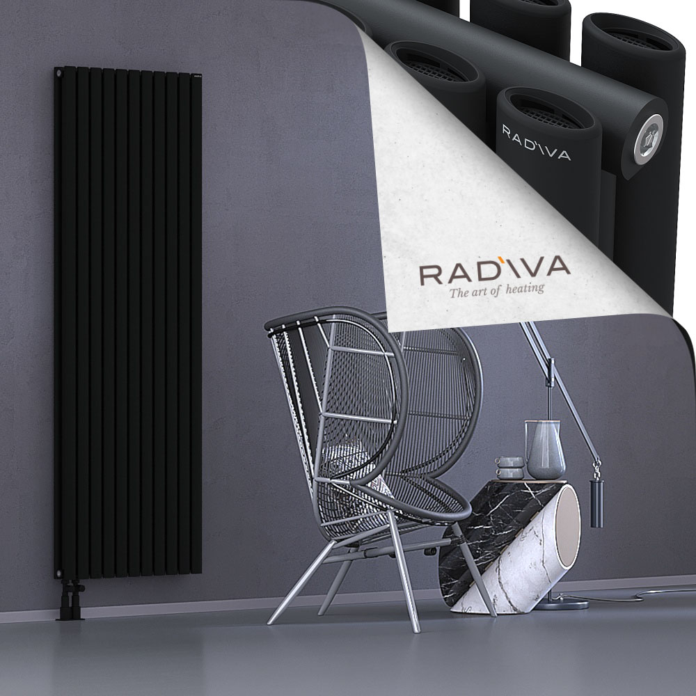 Tano Aluminium Radiator 1900x630 Black - 4