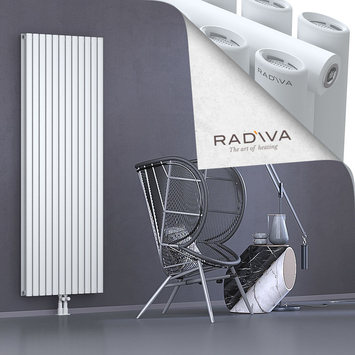 Tano Aluminium Radiator 1900x688 White Bottom Middle 50mm