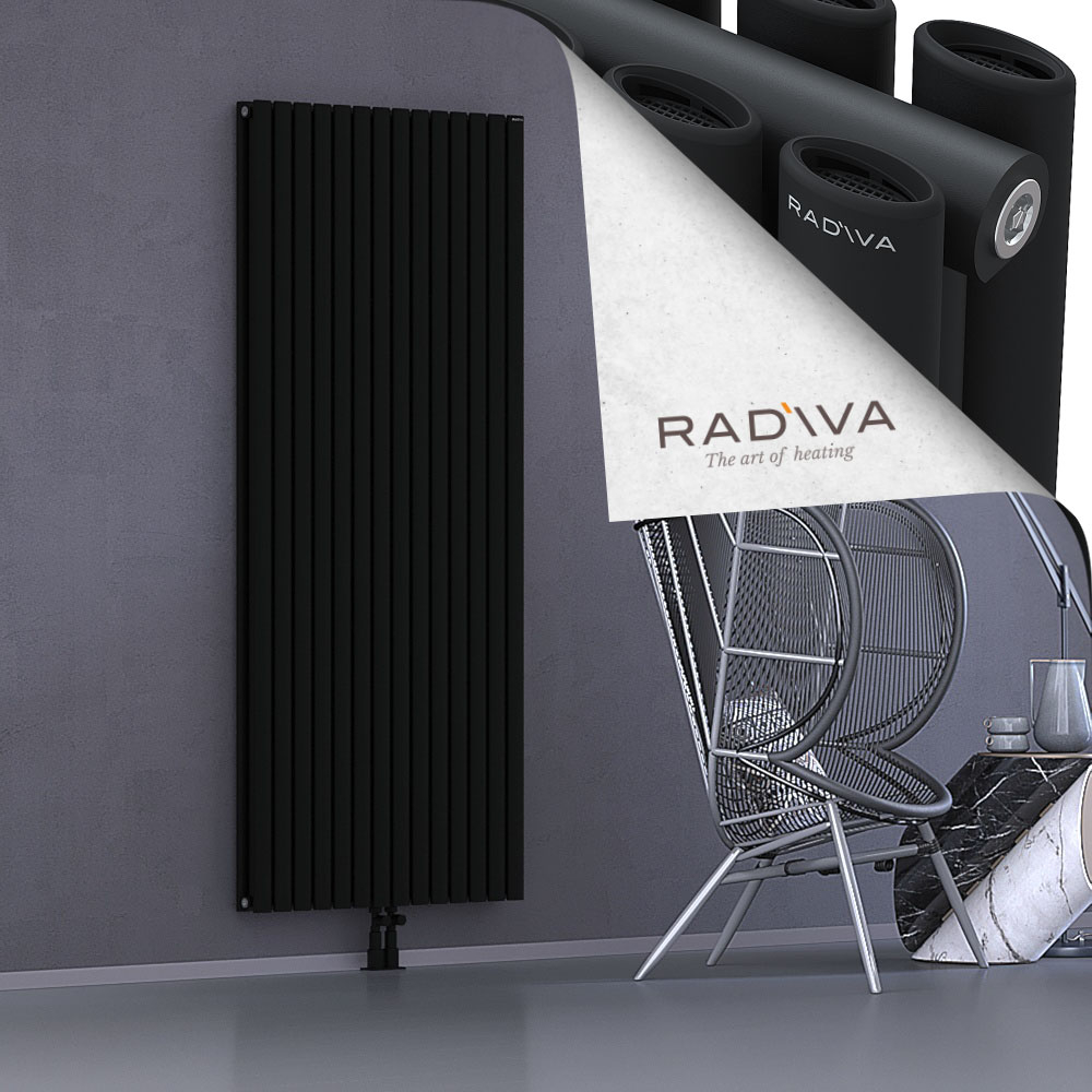 Tano Aluminium Radiator 1900x804 Black - 2