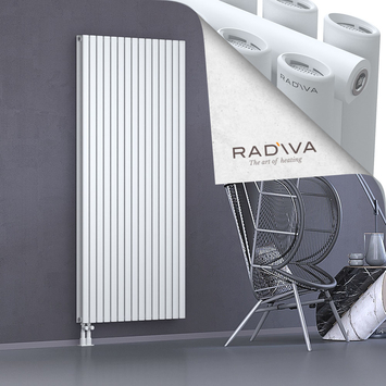 Tano Aluminium Radiator 1900x862 White Bottom Left 50mm