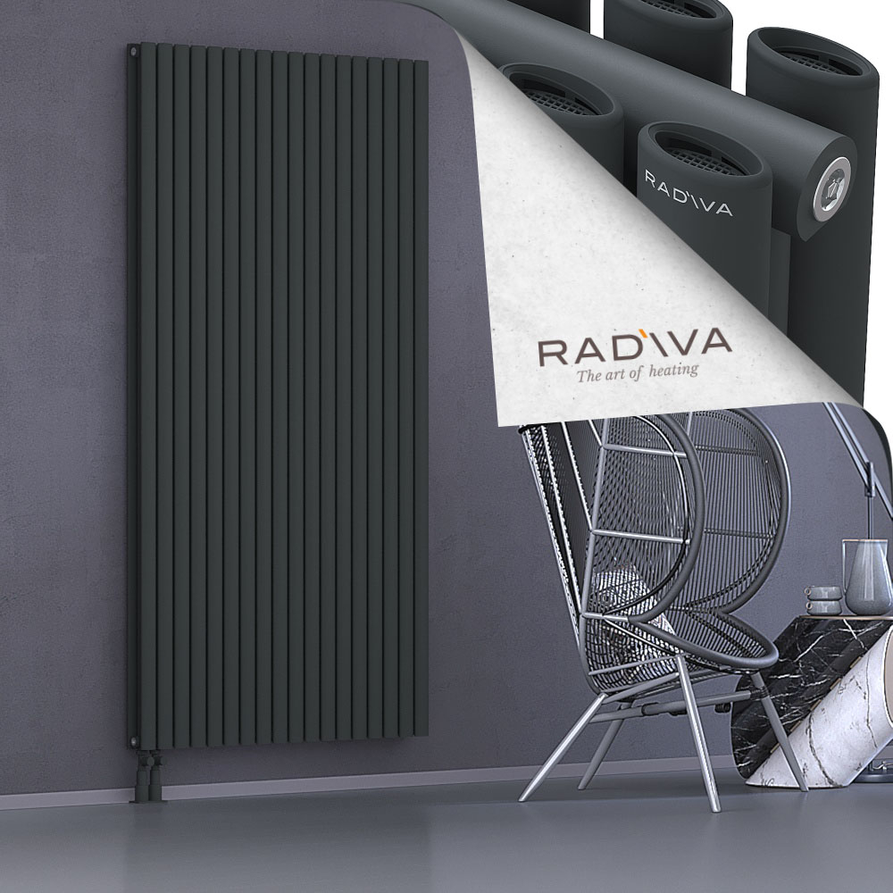 Tano Aluminium Radiator 2000x1036 Dark Anthracite - 4