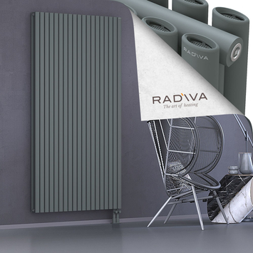 Tano Aluminium Radiator 2000x1094 Anthracite Bottom Right 50mm