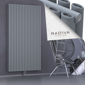 Tano Aluminium Radiator 2000x1210 Grey Bottom Middle 50mm