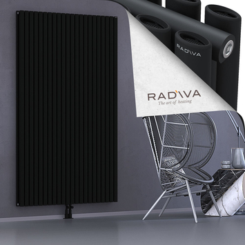 Tano Aluminium Radiator 2000x1268 Black Bottom Middle 50mm