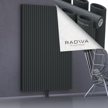 Tano Aluminium Radiator 2000x1500 Dark Anthracite Bottom Middle 50mm