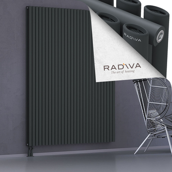 Tano Aluminium Radiator 2000x1616 Dark Anthracite Bottom Left 50mm